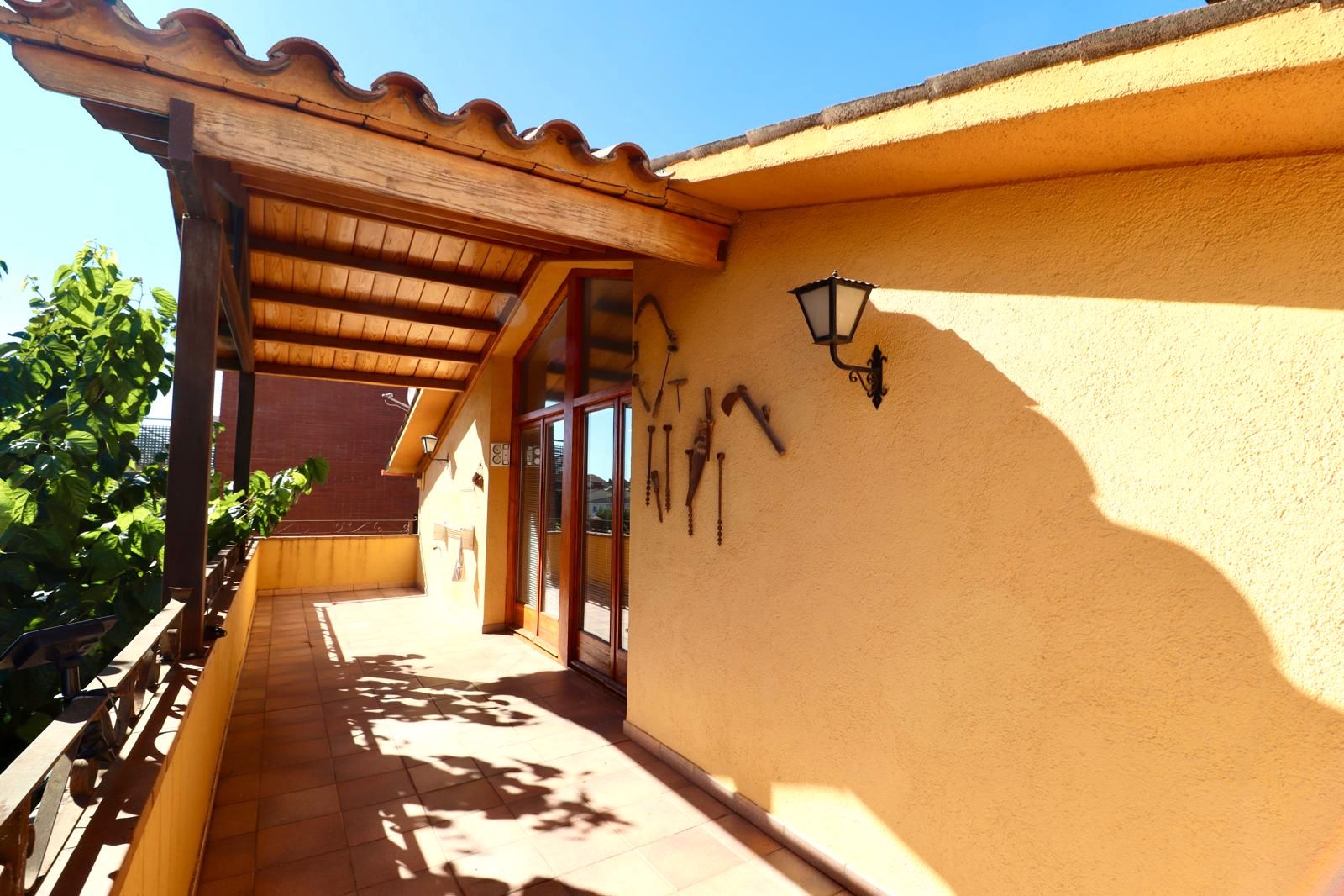 Terrassa de Casa o xalet en venda en Cardedeu amb Calefacció, Jardí privat i Terrassa