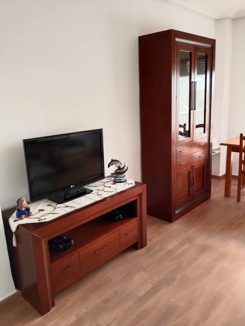 Living room of Flat for rent in Ciudad Real  with Heating, Terrace and Furnished