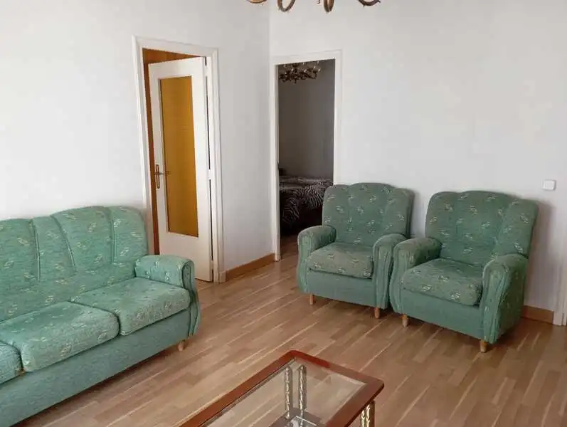 Sala de estar de Piso de alquiler en Madrid con Aire acondicionado, Calefacción y Terraza