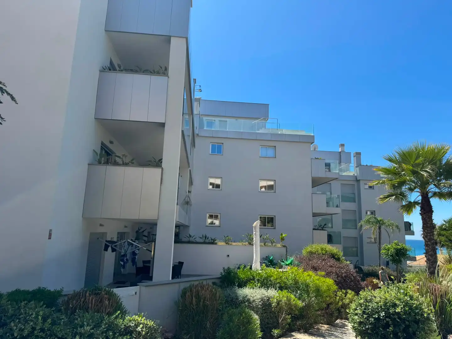 Exterior view of Apartments for sale in Mijas  with Air Conditioner, Heating and Terrace