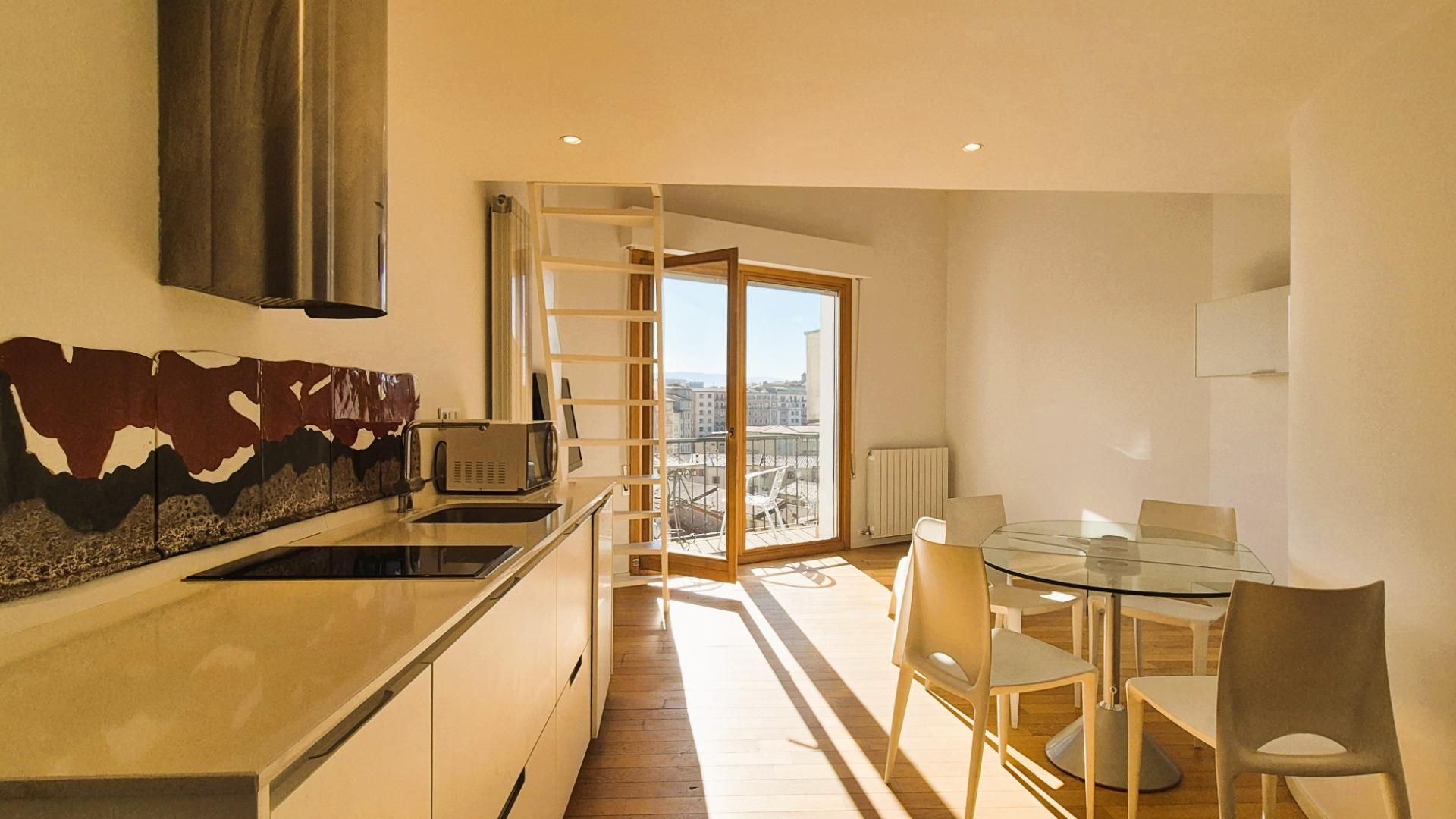 Kitchen of Flat for sale in  Pamplona / Iruña  with Heating, Terrace and Balcony