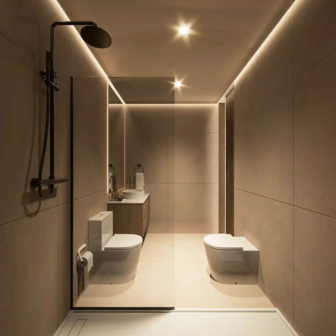 Bathroom of Houses for sale in Oleiros