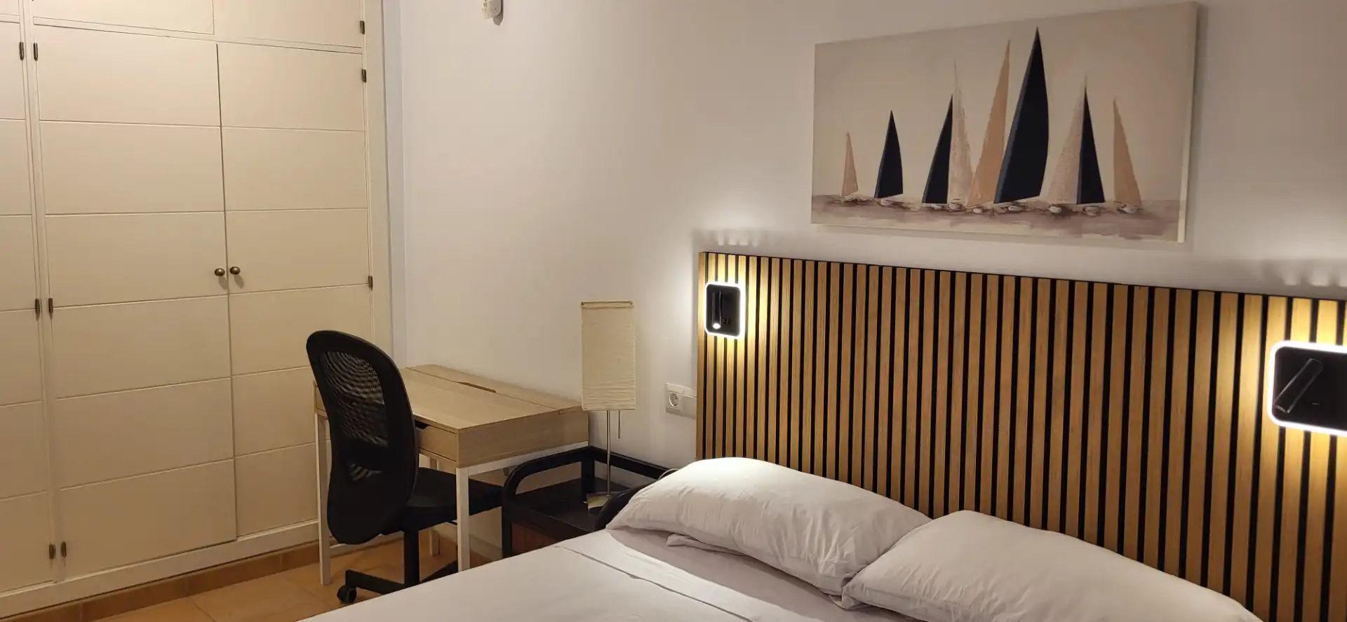 Bedroom of Duplexes for rent in Benalmádena  with Air Conditioner, Heating and Terrace