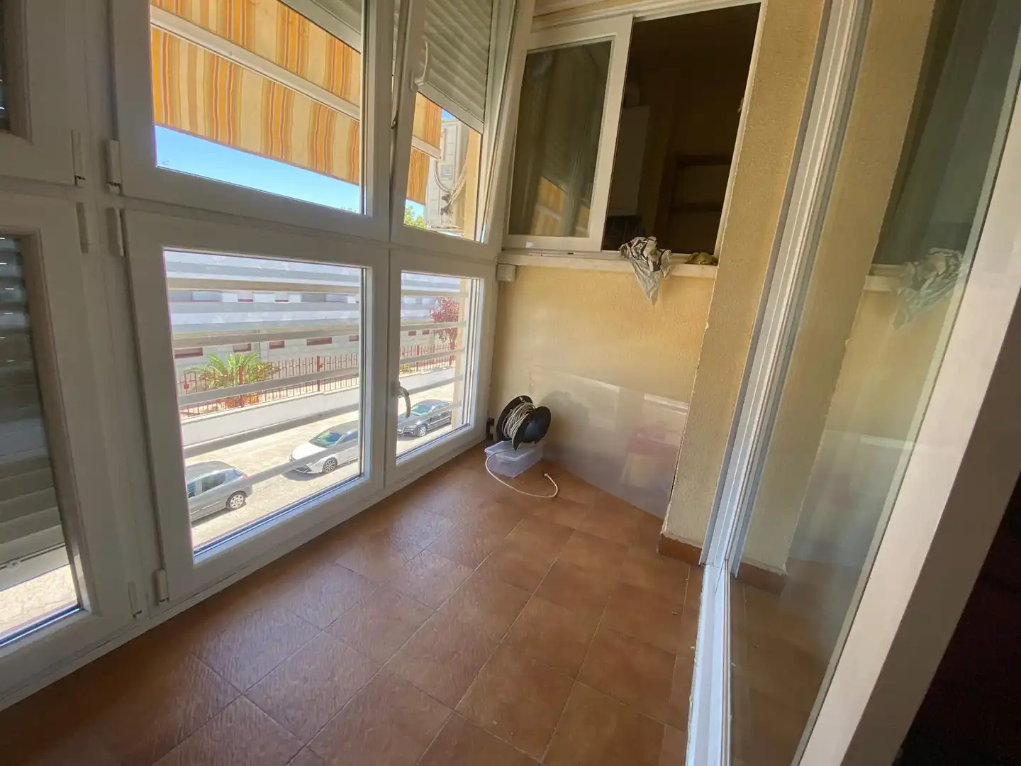 Balcony of Flat for rent in Ciudad Real  with Furnished
