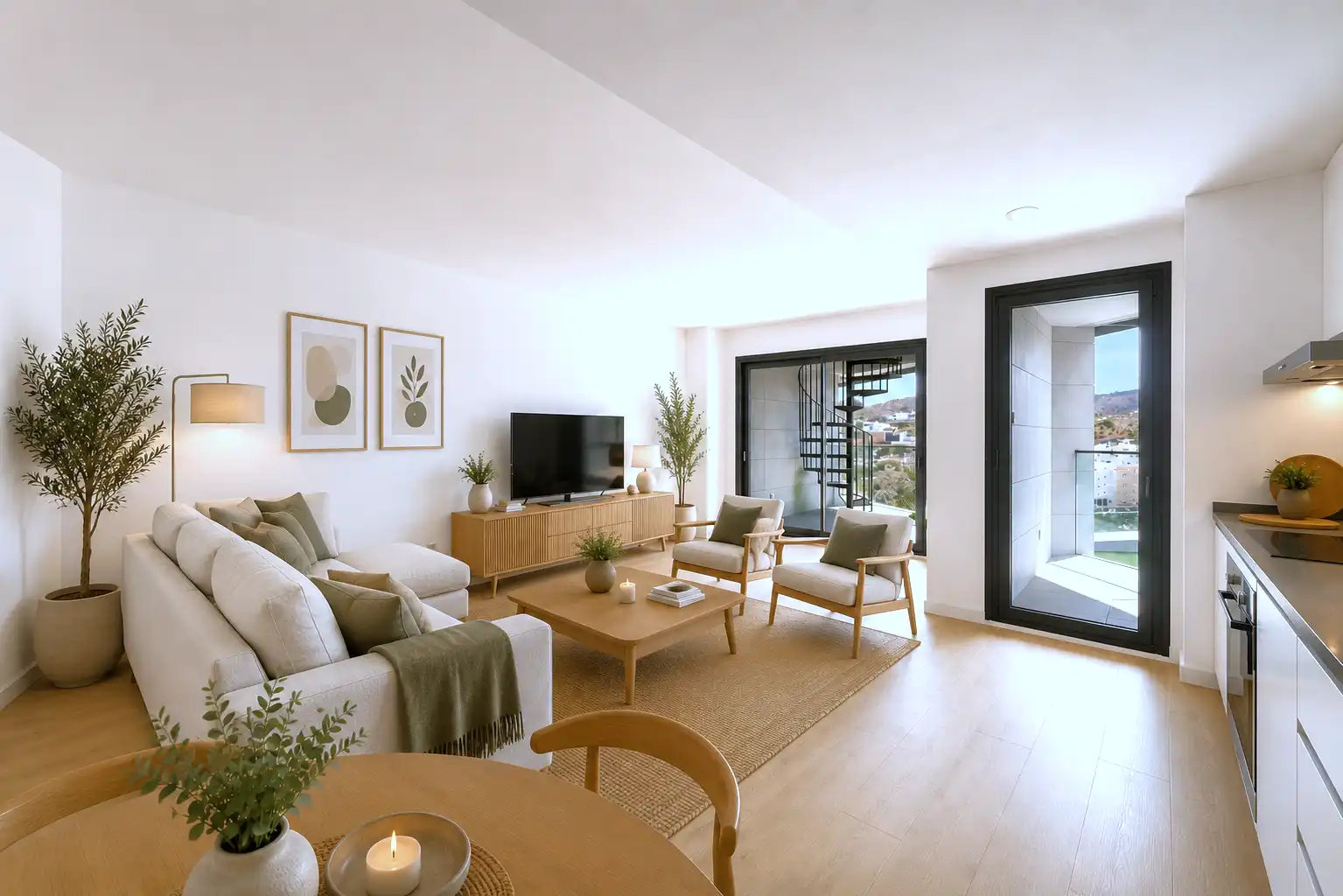 Penthouse mit Pool zum Verkauf in Este, imagen 14