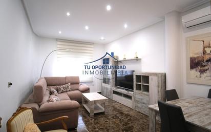 Living room of Single-family semi-detached for sale in  Murcia Capital  with Air Conditioner