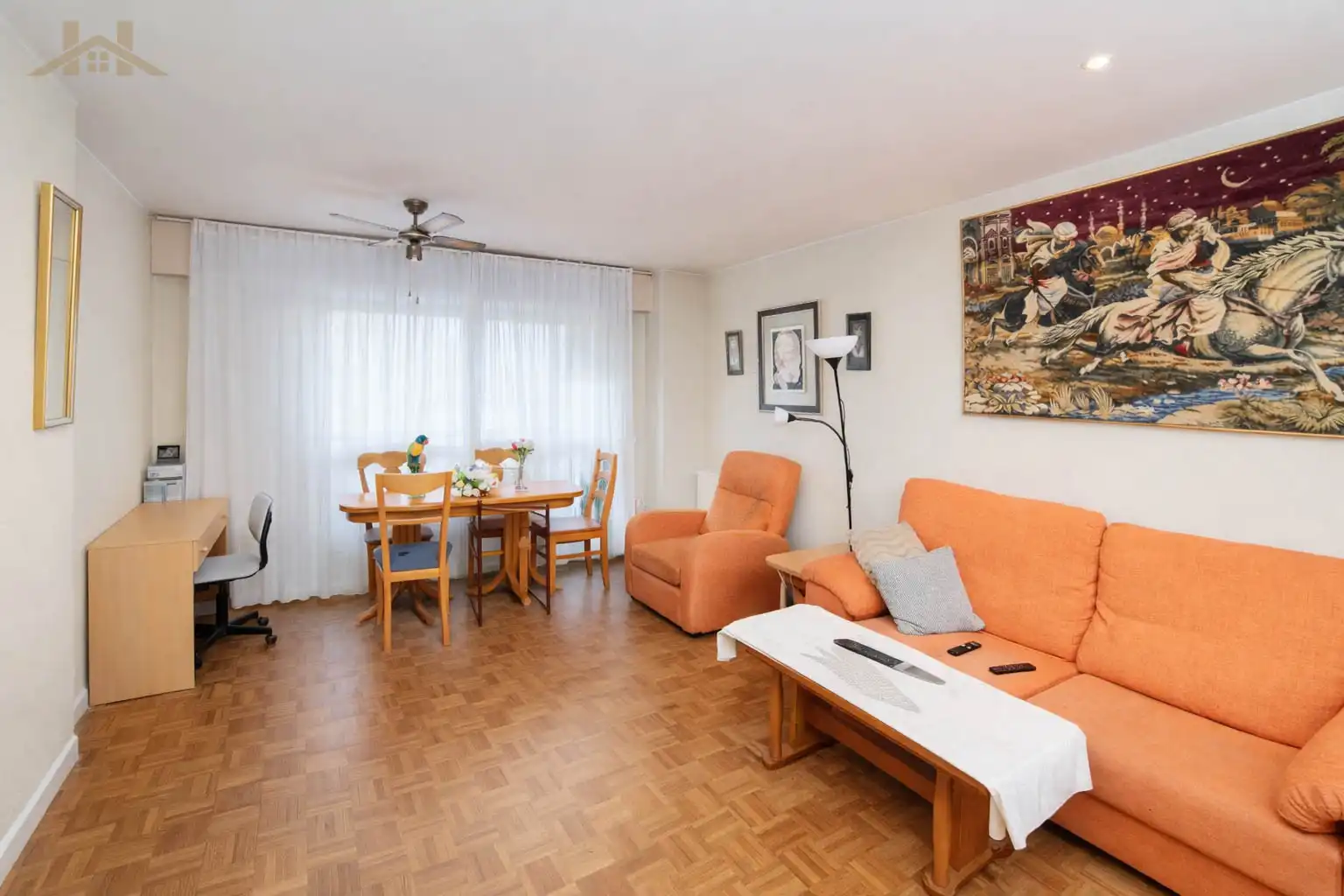 Sala de estar de Piso en venta en Móstoles con Calefacción, Terraza y Trastero