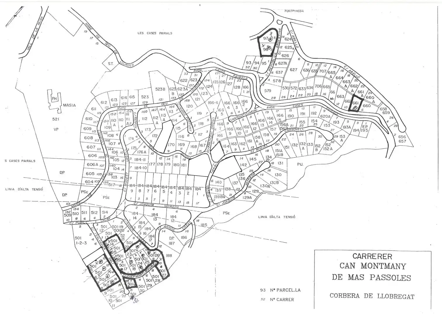 Terreny residencial en venda a Corbera de Llobregat