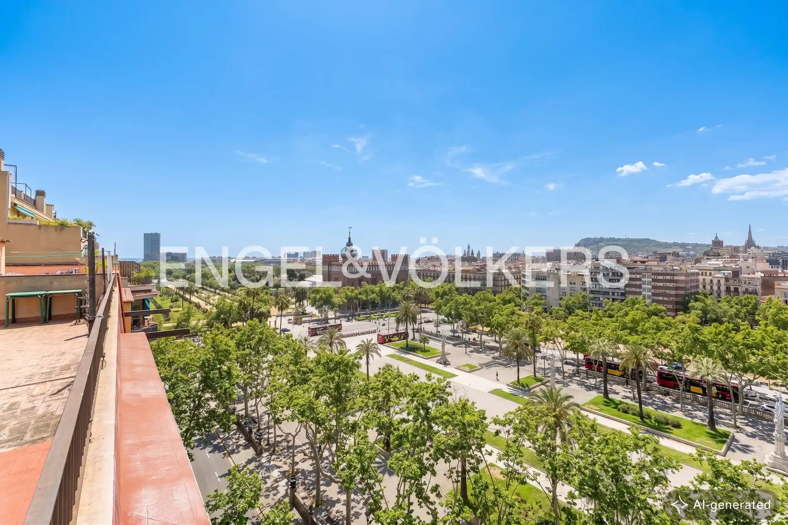 Vista exterior de Pis en venda en Barcelona amb Aire condicionat, Calefacció i Terrassa