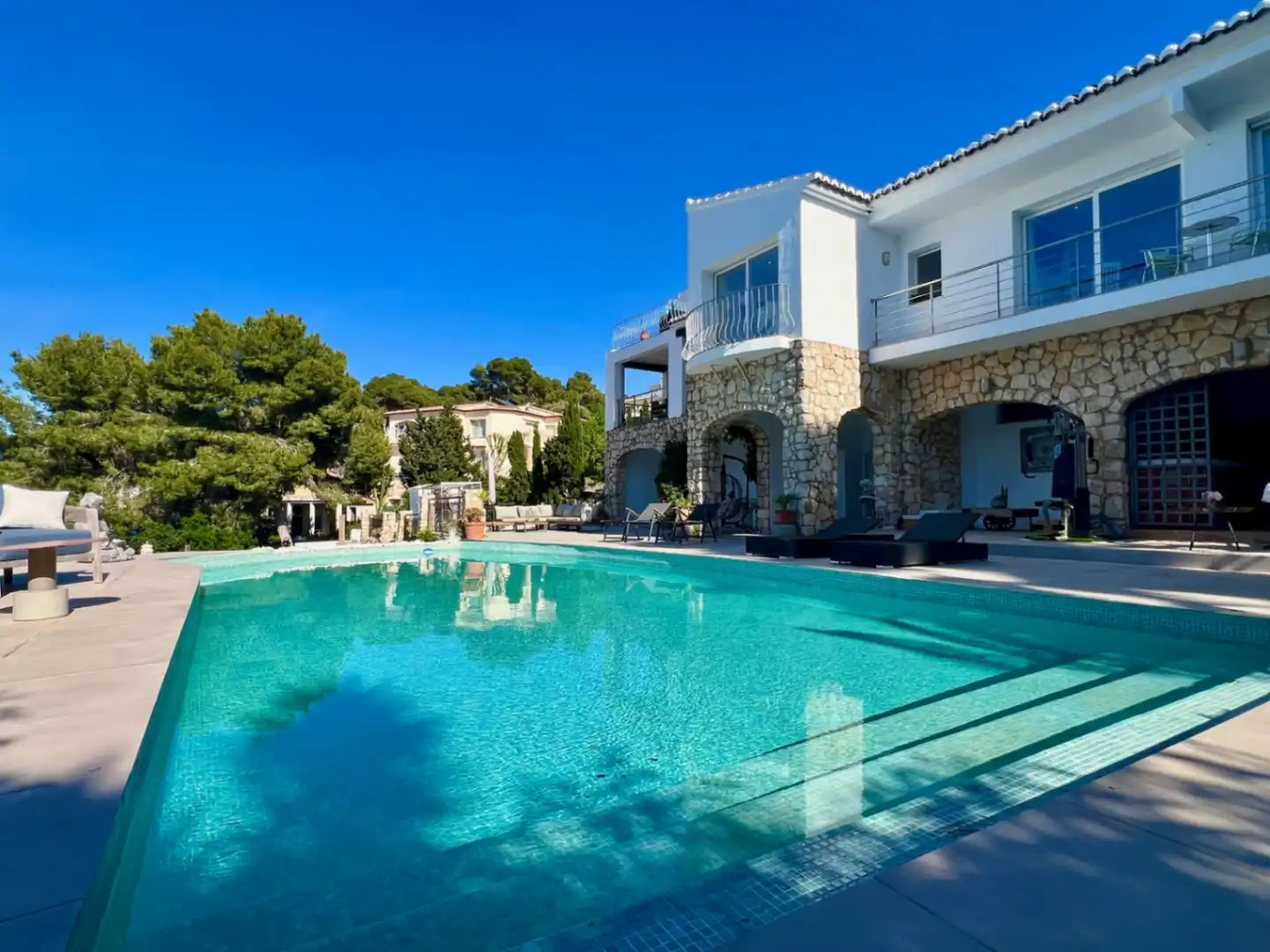Swimming pool of Houses for sale in Jávea / Xàbia  with Air Conditioner, Heating and Terrace