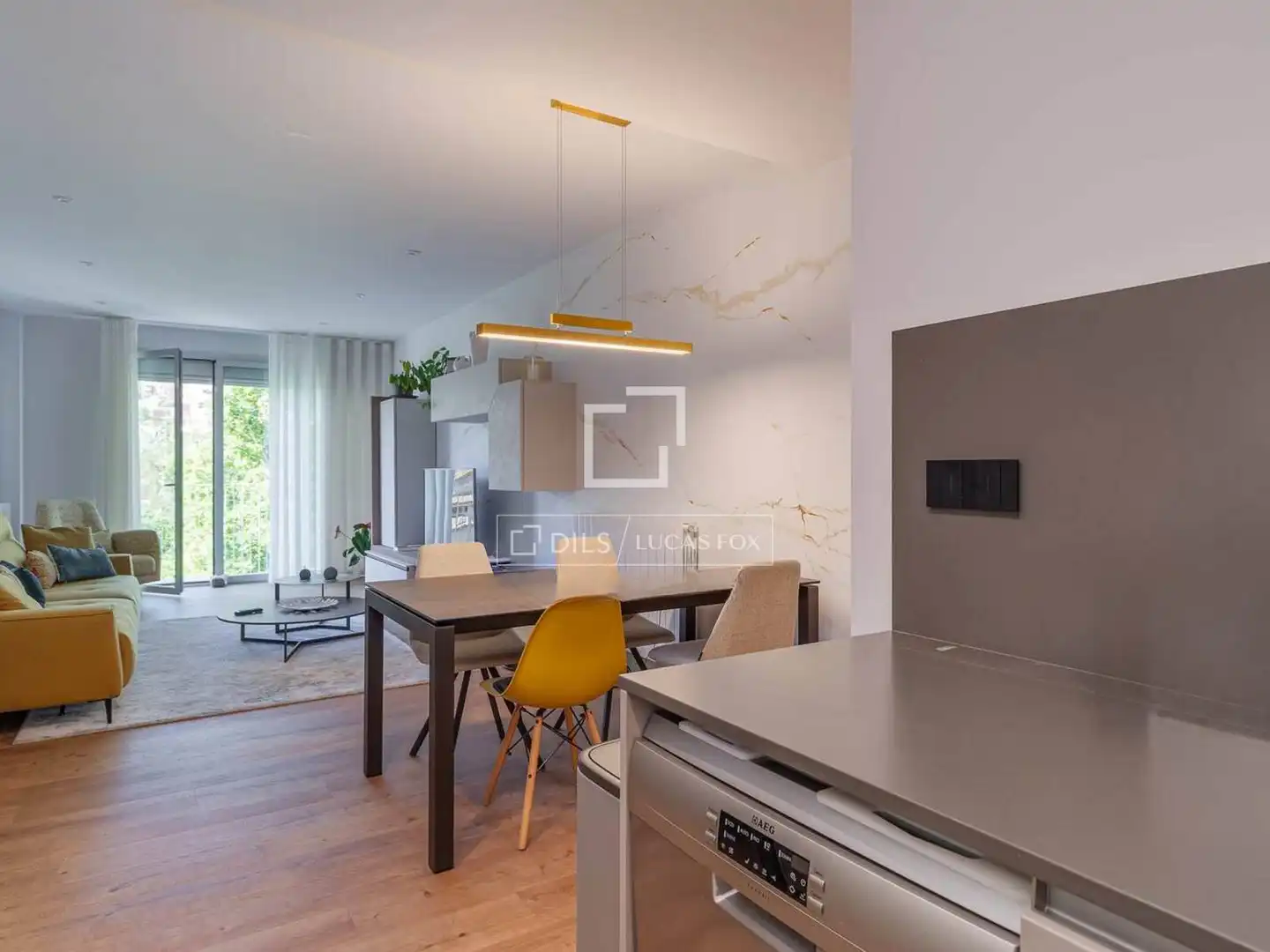 Cocina de Piso en venta en Barcelona con Aire acondicionado, Calefacción y Parquet
