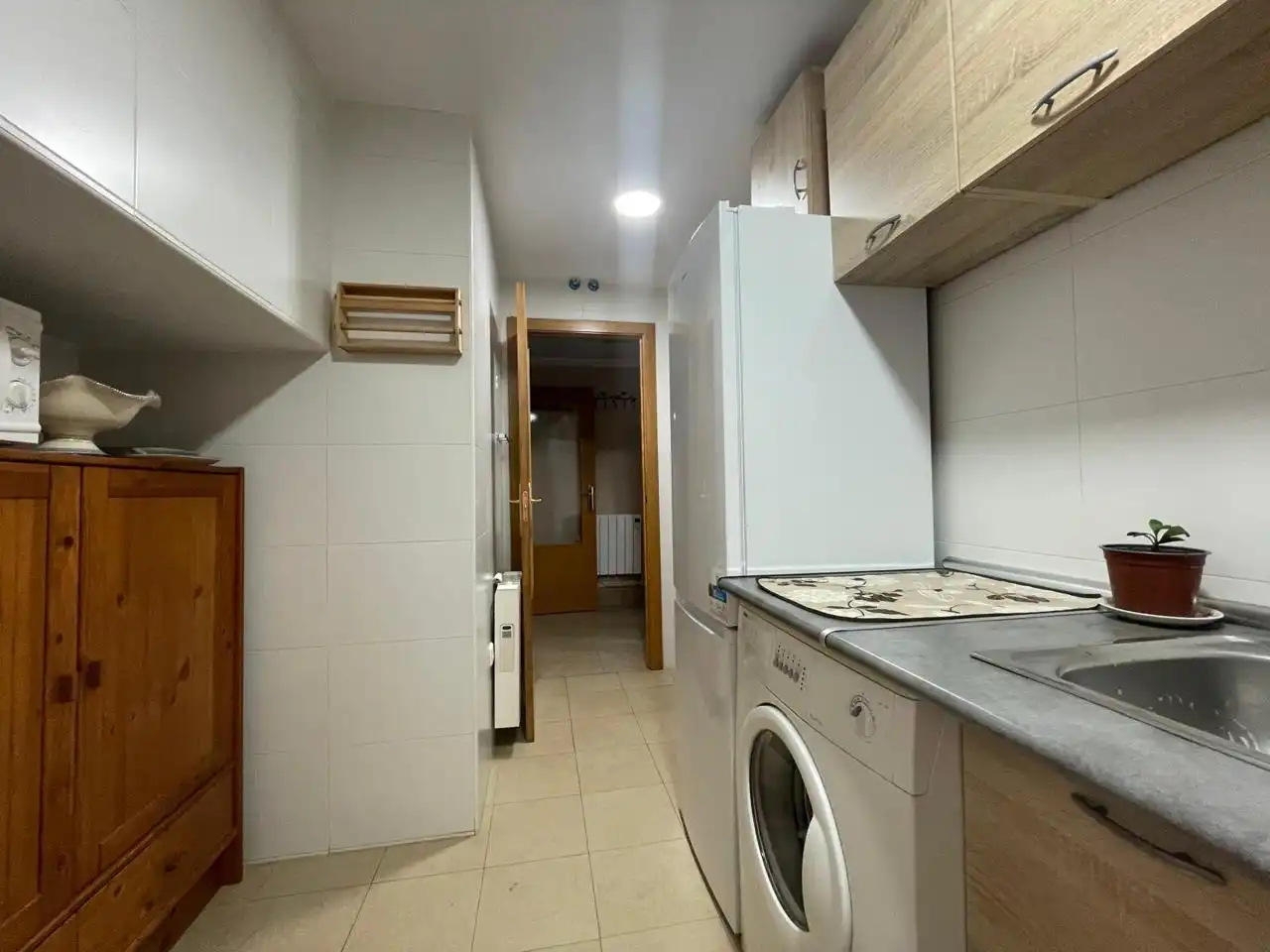 Cuina de Dúplex en venda en Piedralaves amb Terrassa, Moblat i Piscina comunitària