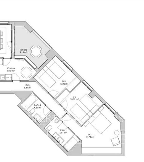 Photo 2 of Apartments for sale in Calle Bausá, Costillares, Madrid Capital