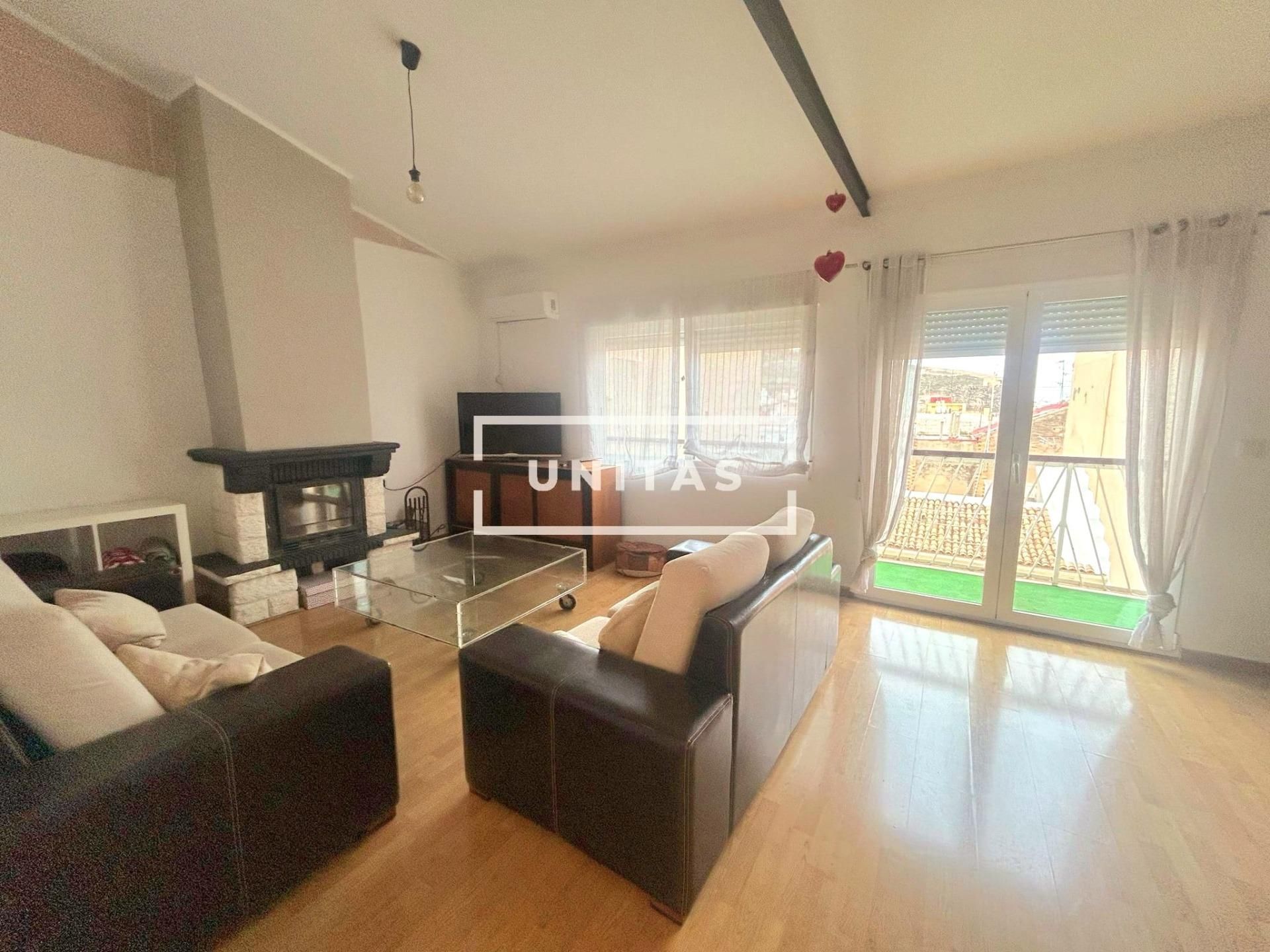 Sala d'estar de Àtic en venda en Alicante / Alacant amb Terrassa i Balcó