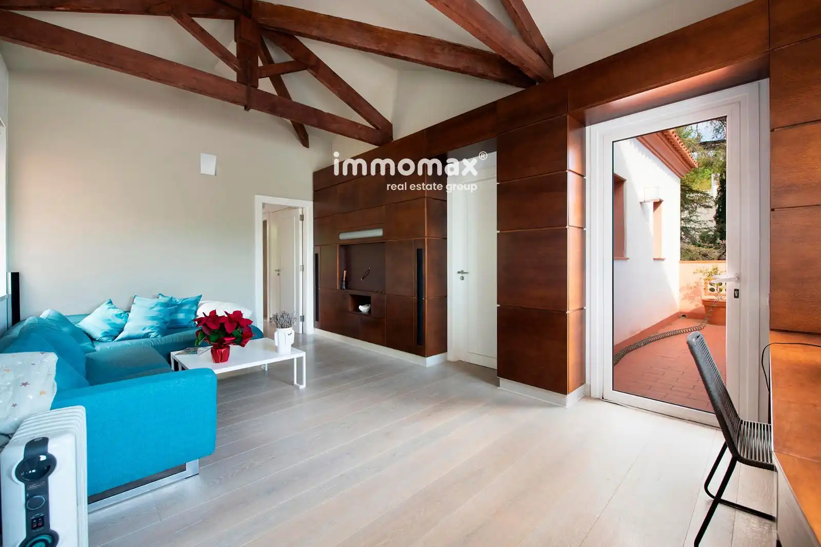 Sala de estar de Casa o chalet en venta en Barcelona con Aire acondicionado, Calefacción y Terraza