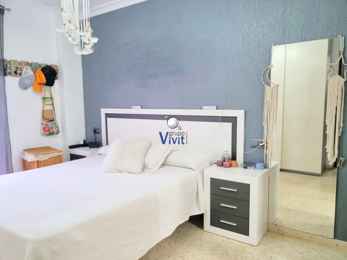 Bedroom of Flat for sale in Alcalá de Guadaira  with Air Conditioner, Storage room and Balcony