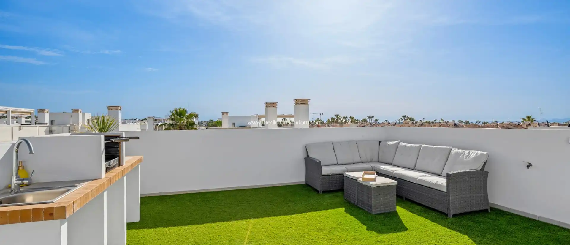 Terraza de Casa o chalet en venta en Rojales con Aire acondicionado, Calefacción y Jardín privado