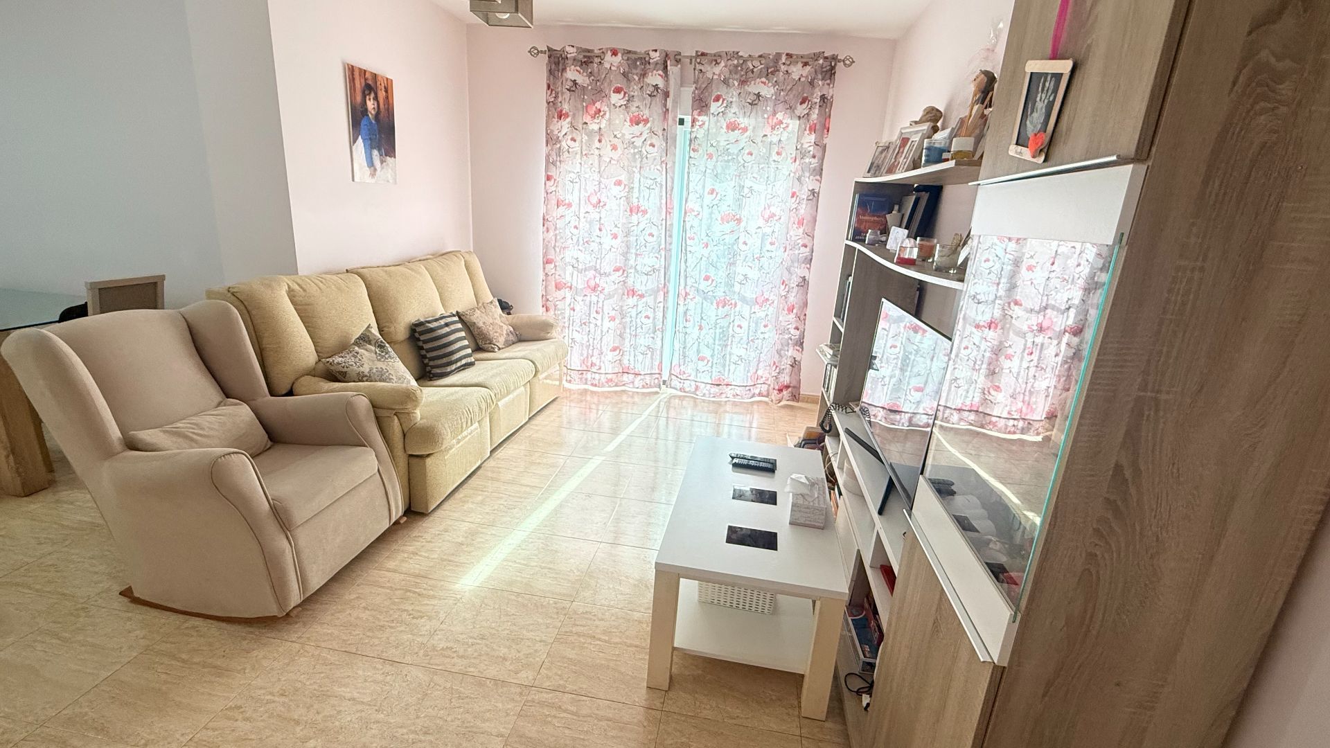 Living room of Flat for sale in Adra  with Furnished