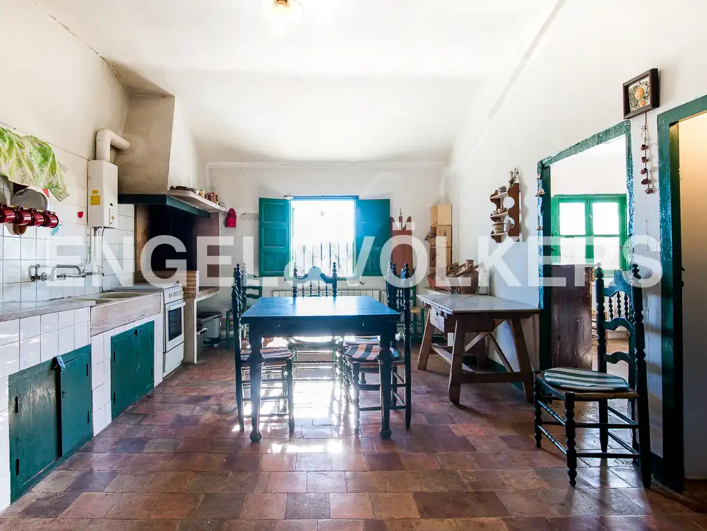 Cocina de Finca rústica en venta en Segorbe con Calefacción, Jardín privado y Trastero