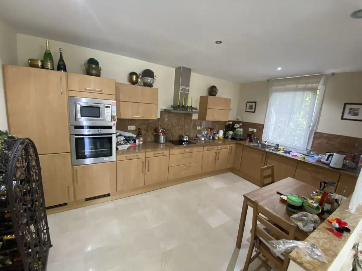 Cocina de Casa adosada en venta en Ojén con Aire acondicionado, Amueblado y TV