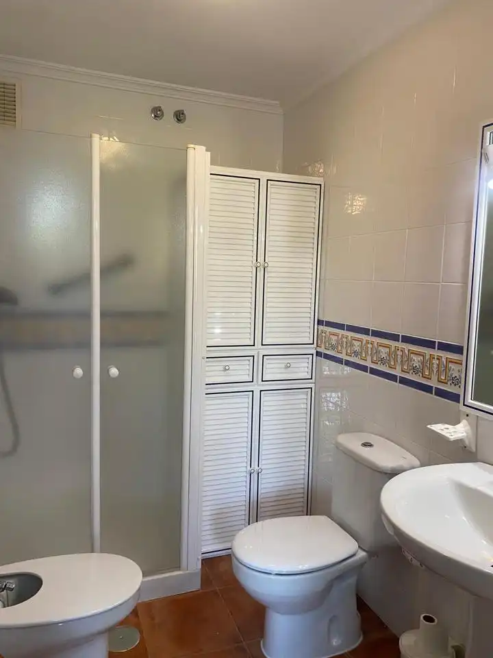 Bany de Pis de lloguer en Dos Hermanas amb Aire condicionat, Terrassa i Moblat