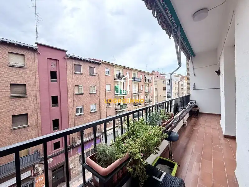 Balcony of Flat for sale in  Logroño  with Heating and Terrace
