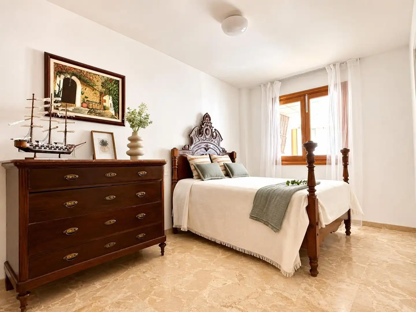 Schlafzimmer von Wohnung zum Verkauf in  Palma de Mallorca mit Terrasse und Alarm