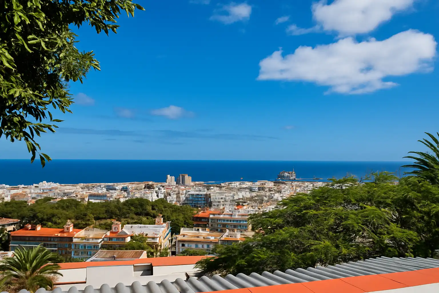 Vista exterior de Casa o chalet en venta en Santa Cruz de Tenerife con Jardín privado, Parquet y Terraza