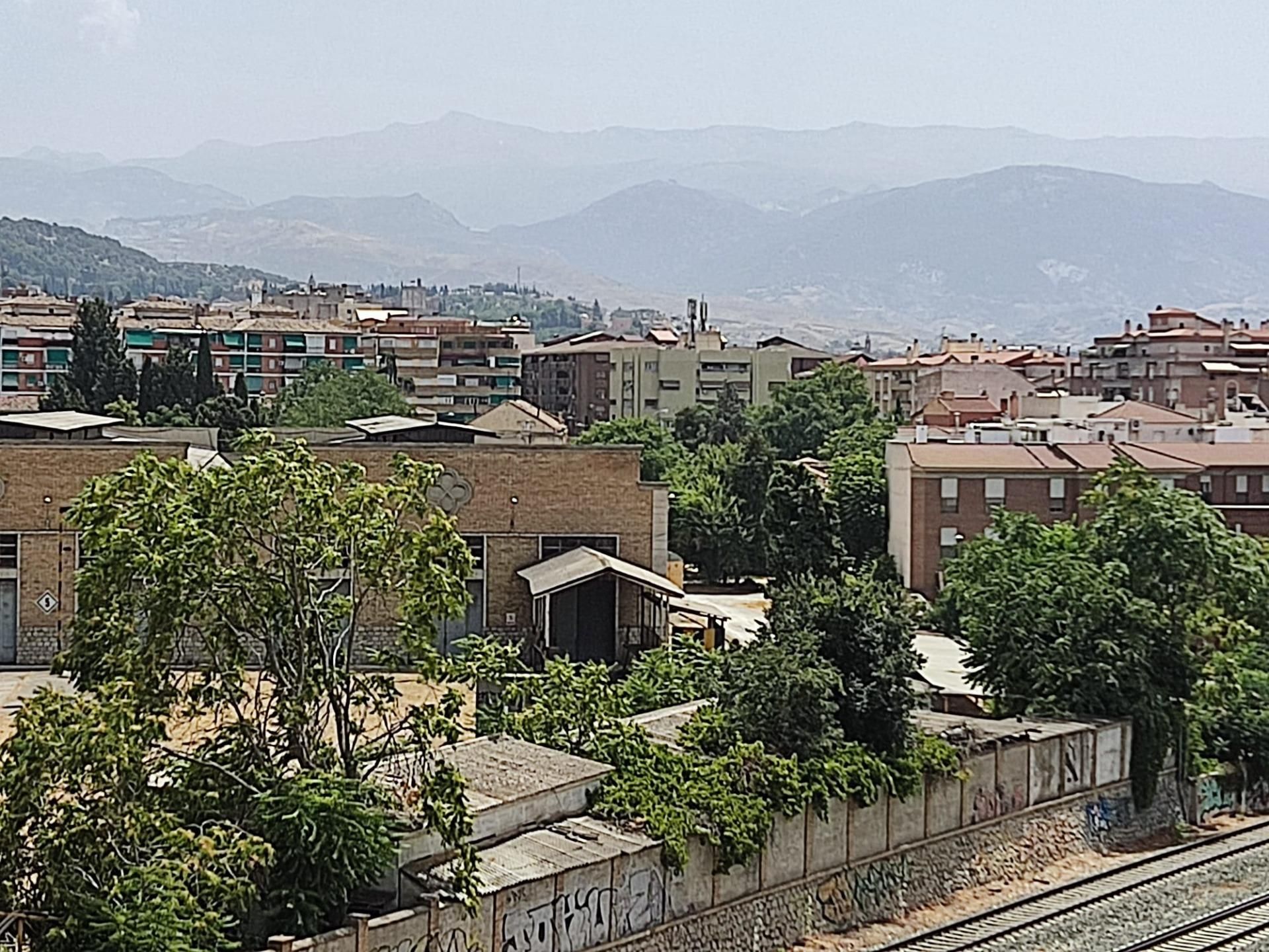 Exterior view of Flat to rent in  Granada Capital  with Air Conditioner, Private garden and Terrace