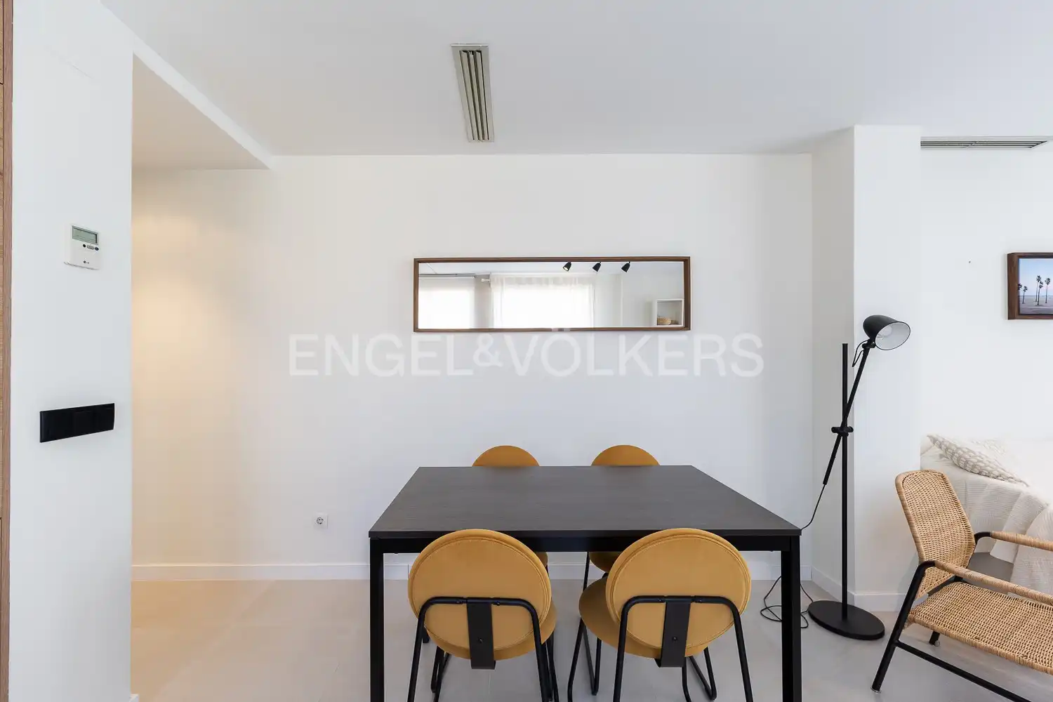 Dining room of Flat for rent in Gandia  with Air Conditioner, Heating and Terrace