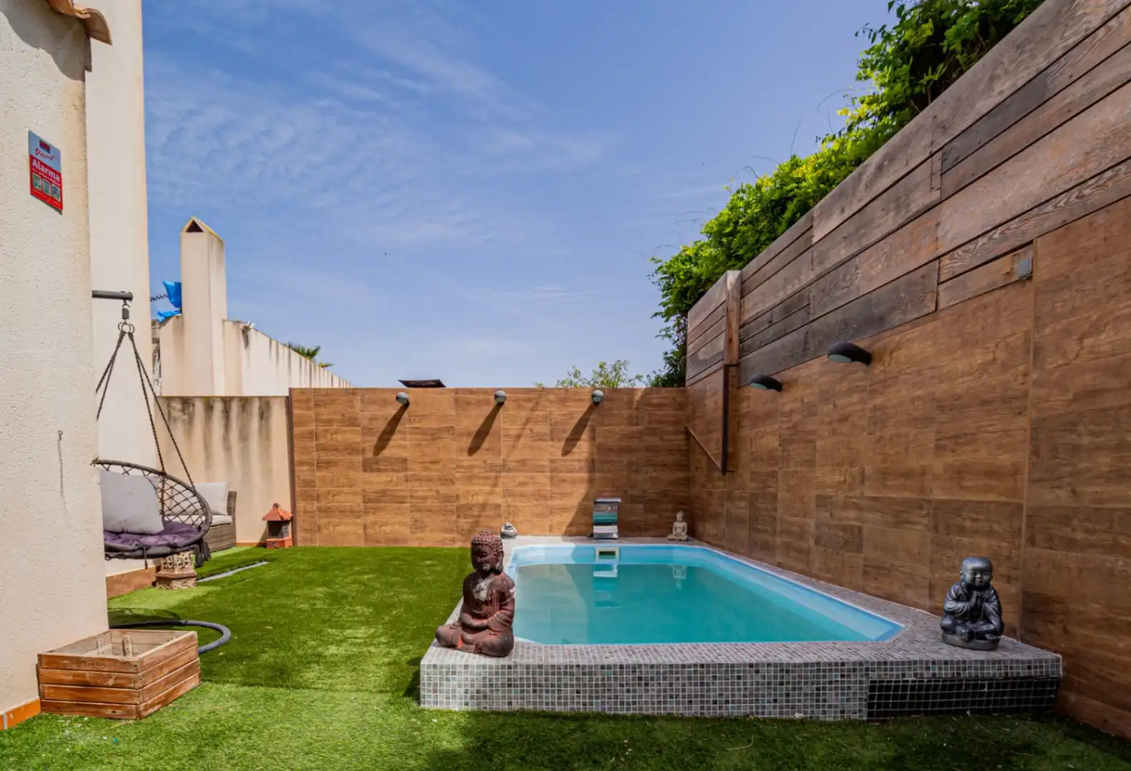 Piscina de Casa o chalet de alquiler en L'Alfàs del Pi con Aire acondicionado, Calefacción y Jardín privado