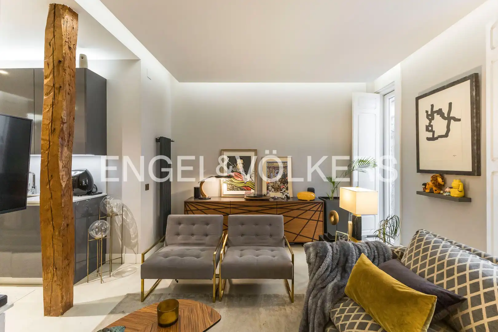 Sala de estar de Piso en venta en Madrid con Calefacción