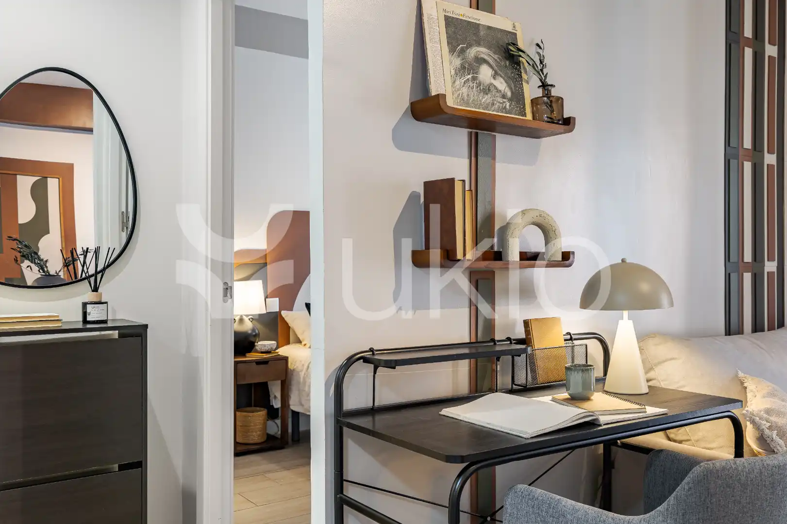 Bedroom of Apartments for rent in Madrid  with Air Conditioner, Heating and Furnished