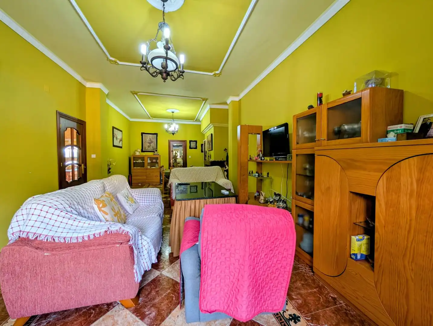 Sala d'estar de Casa o xalet en venda en Loja amb Aire condicionat, Calefacció i Terrassa