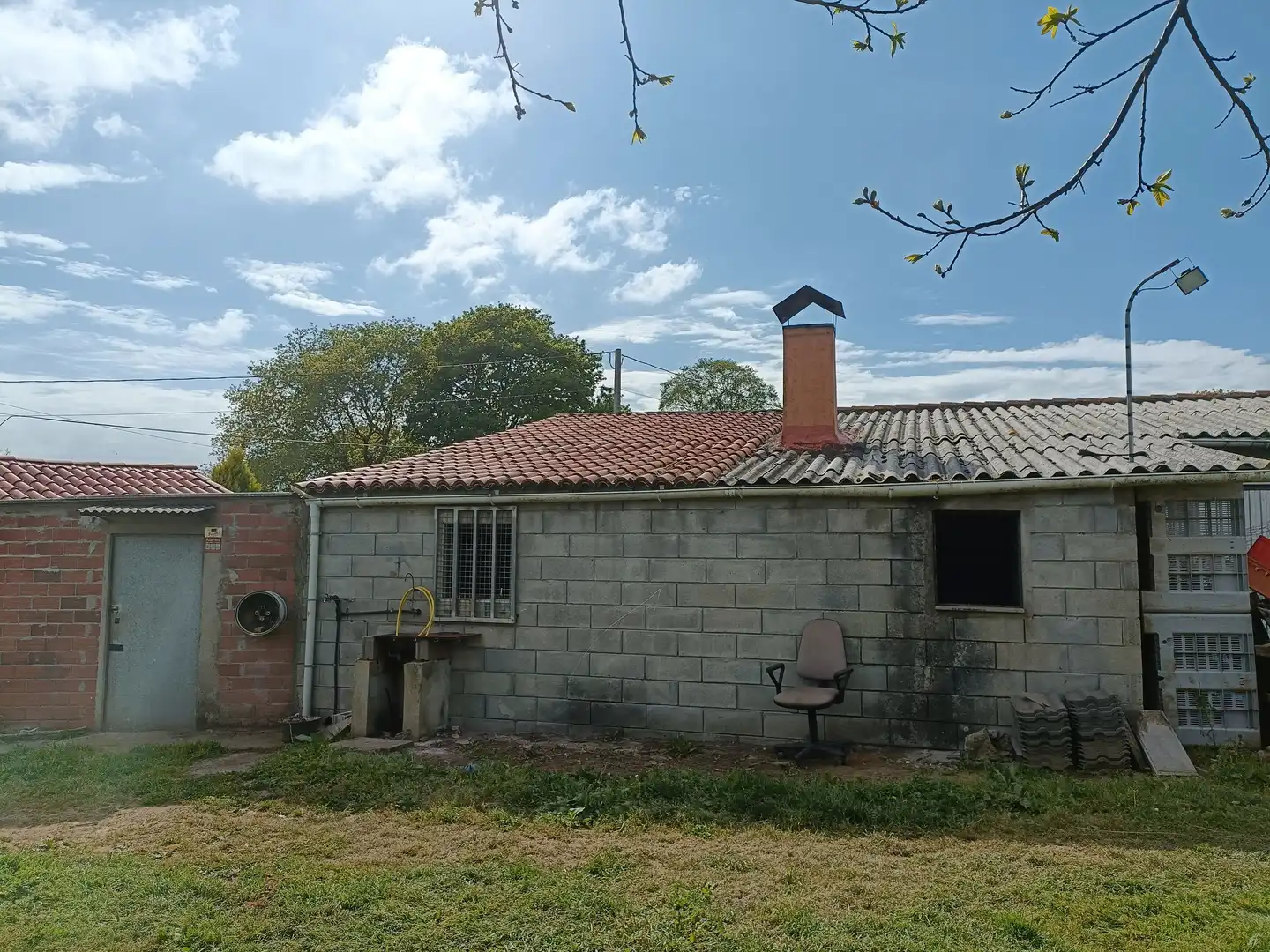Vista exterior de Casa o chalet en venta en Oza dos Ríos con Jardín privado y Trastero