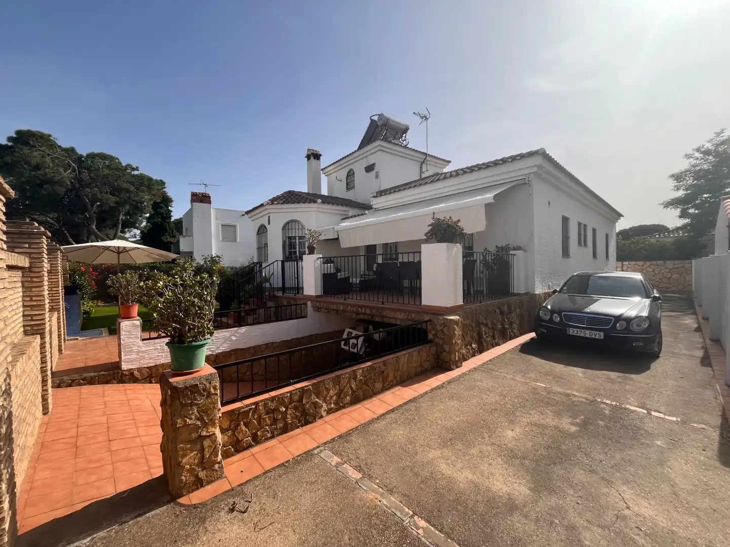 Vista exterior de Casa o chalet en venta en Islantilla con Amueblado