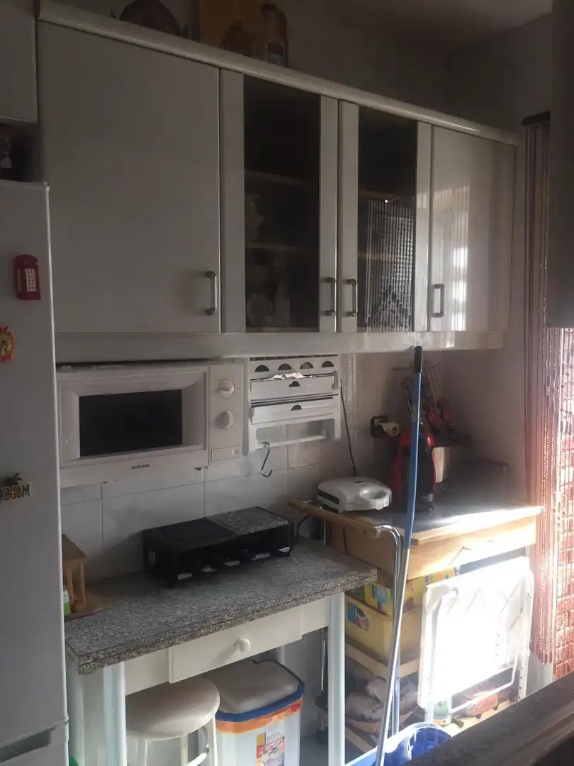 Kitchen of Flat for sale in Madrid  with Heating, Parquet flooring and Terrace