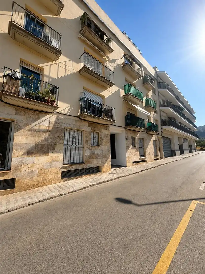 Exterior view of Apartments for sale in Roses  with Air Conditioner, Heating and Terrace