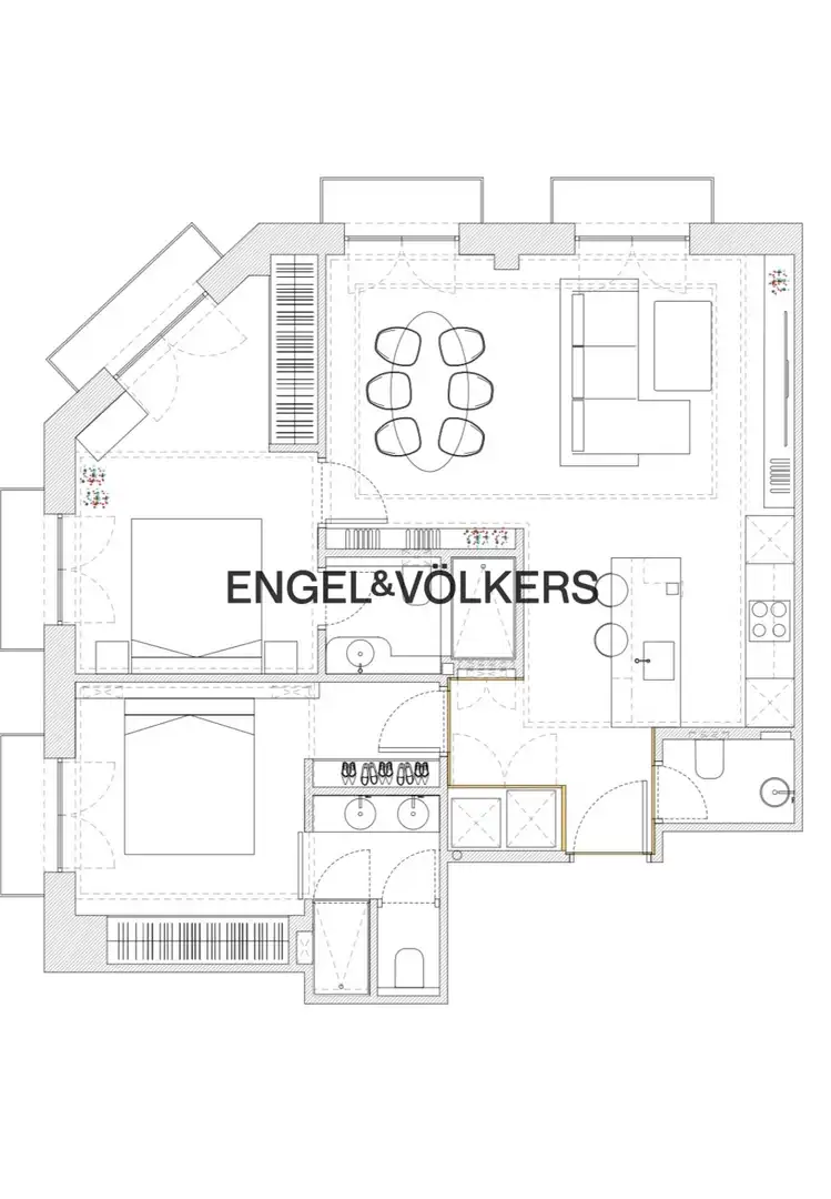 Wohnung zur Miete in Barrio de Salamanca