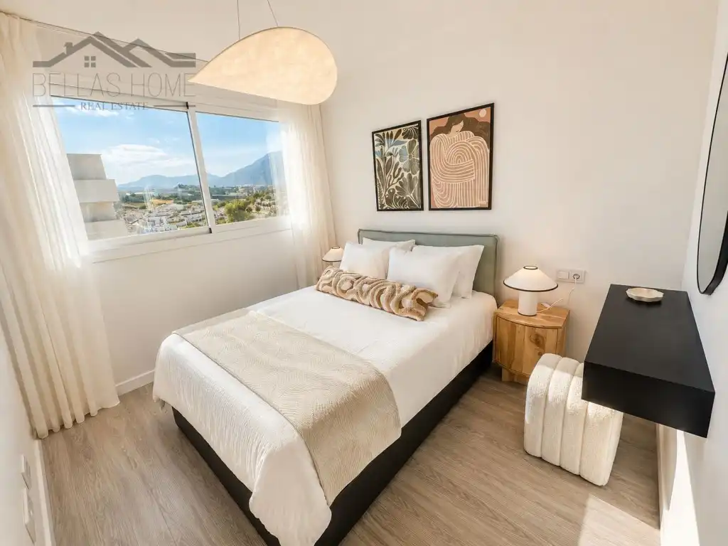Bedroom of Attic for sale in Estepona  with Air Conditioner and Terrace