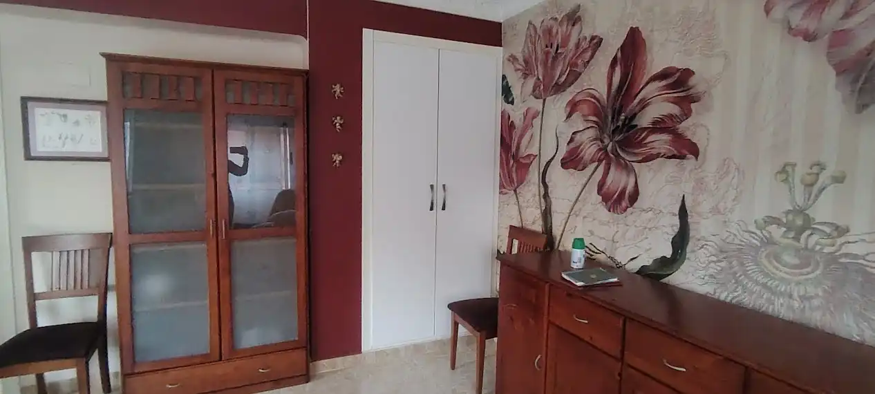 Bedroom of Flat for rent in Linares  with Air Conditioner, Heating and Furnished
