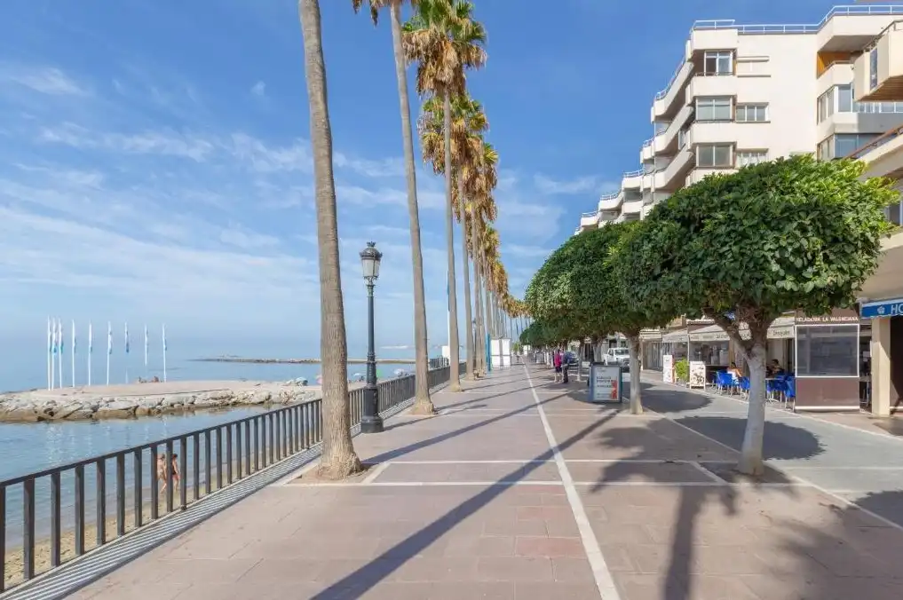 Vista exterior de Piso de alquiler en Marbella con Aire acondicionado