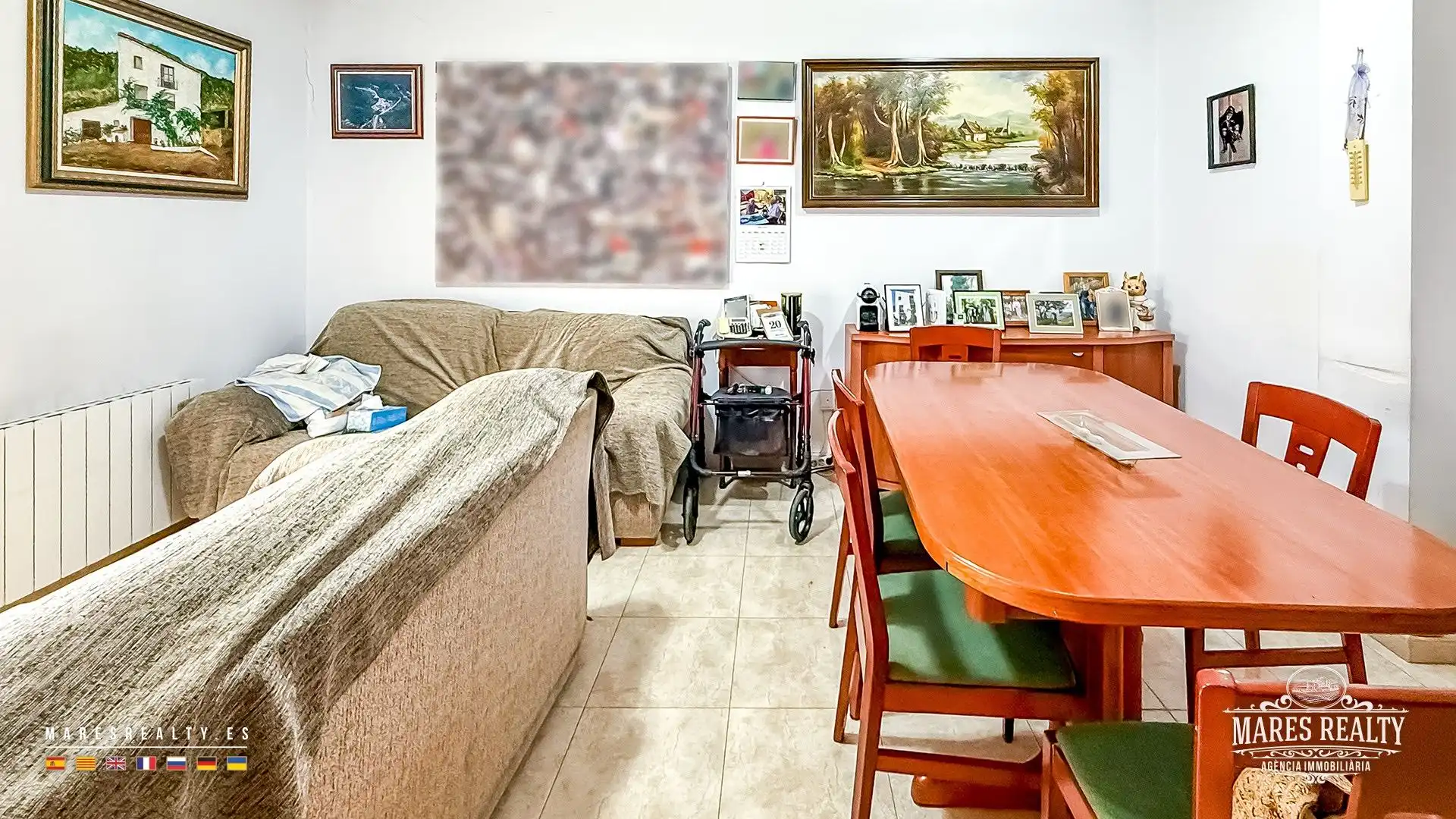 Sala de estar de Piso en venta en Lloret de Mar con Terraza y Amueblado