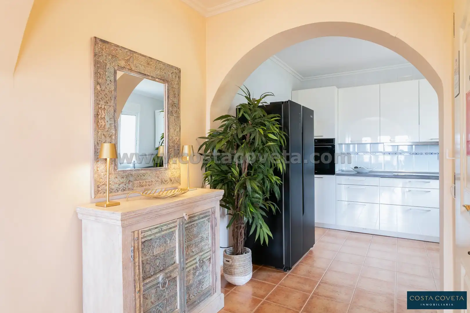 Kitchen of Houses for sale in El Campello  with Air Conditioner, Private garden and Terrace