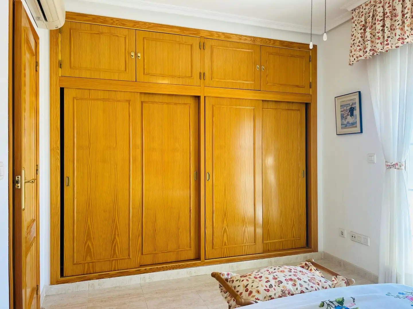 Schlafzimmer von Einfamilien-Reihenhaus zum Verkauf in San Javier mit Klimaanlage, Terrasse und Möbliert