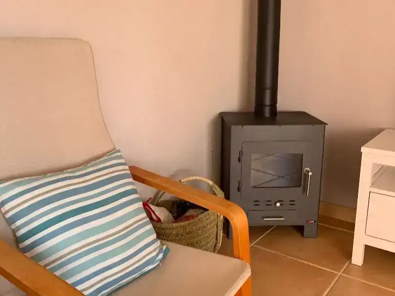 Sala d'estar de Pis de lloguer en Sant Lluís amb Aire condicionat i Piscina