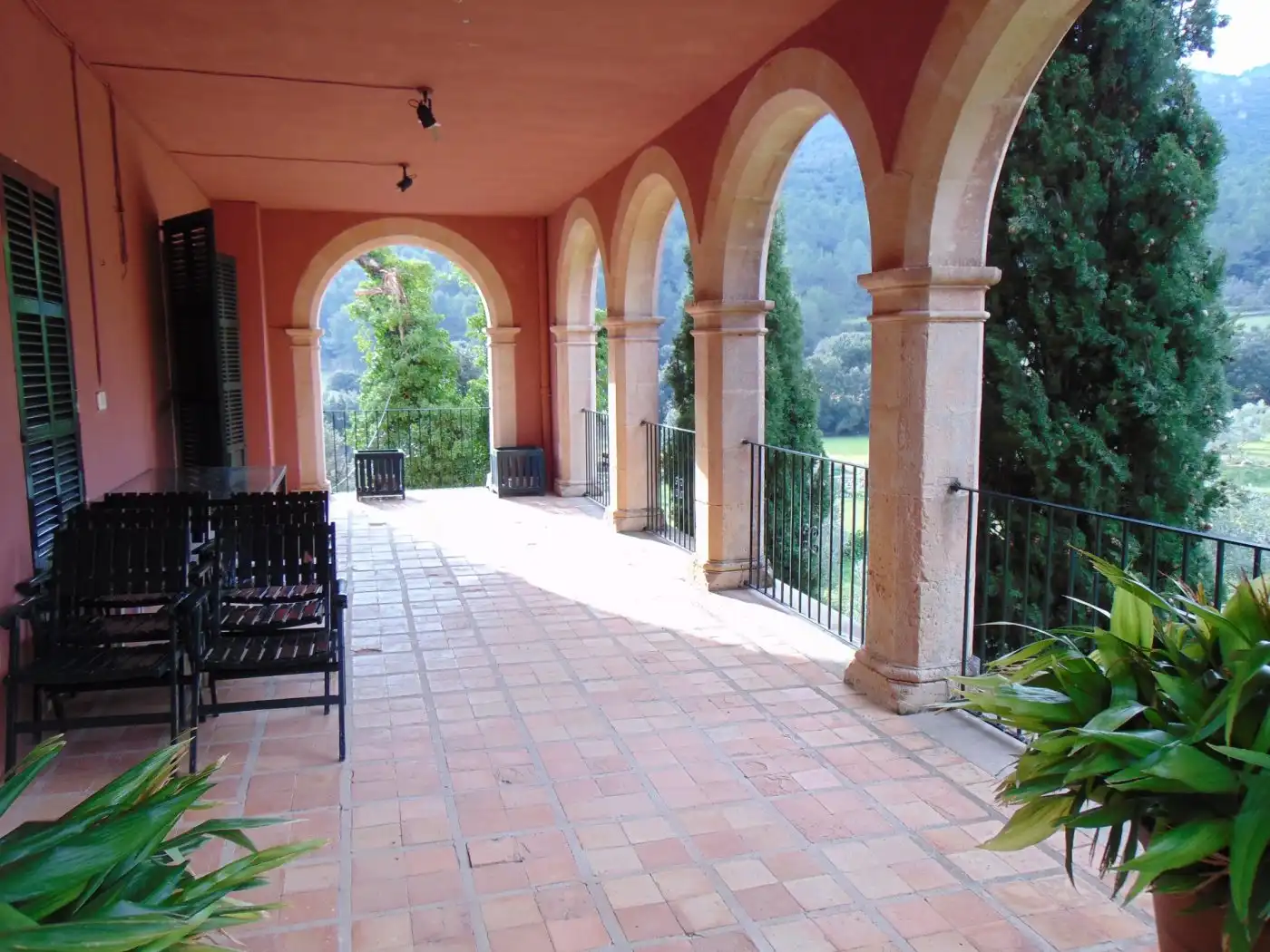 Terrace of Country homes for sale in Bunyola  with Private garden, Terrace and Storage room