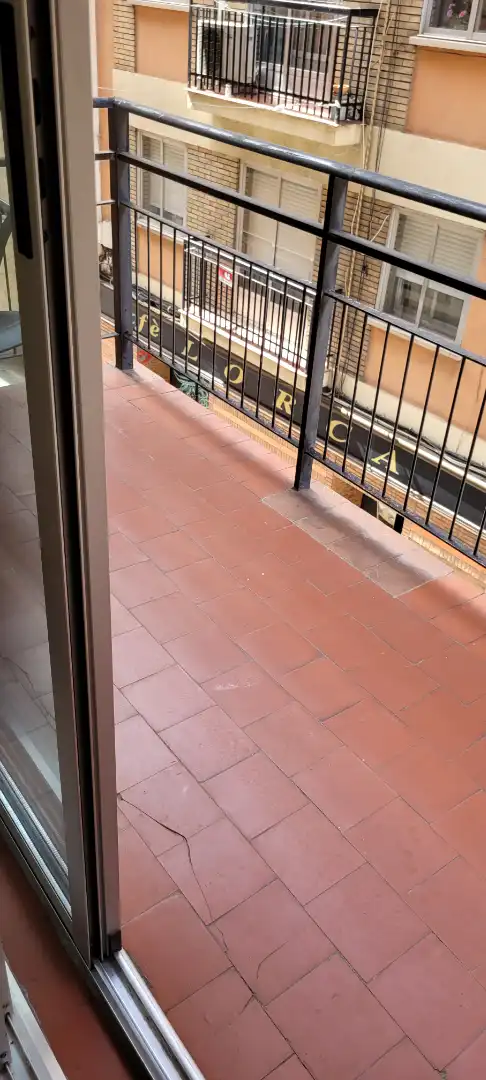Terrasse von Wohnung zur Miete in Cuenca mit Heizung, Möbliert und Ofen