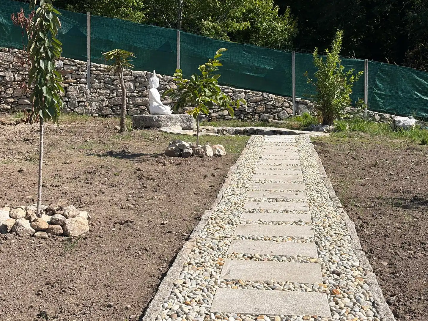 Jardín de Casa adosada en venta en Mondariz con Calefacción, Jardín privado y Amueblado