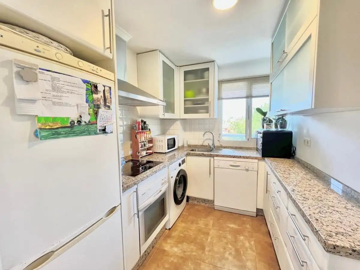 Cocina de Apartamento en venta en Marbella con Terraza